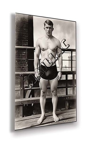 Young man bare chest in - young,