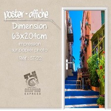 POSTER PORTE DECO TROMPE