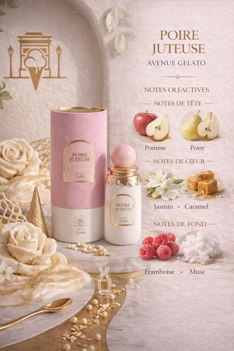 Eau parfum poire juteuse - de,