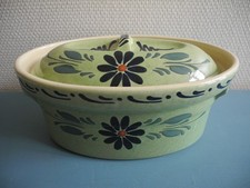 terrine Baeckeoffe poterie alsacienne Soufflenheim Alsatian pottery dish stew