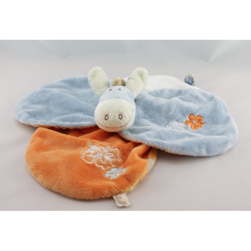 Doudou plat fleur ane paco - fleur,