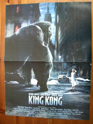 King kong poster magazine - king,