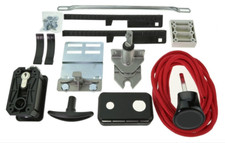 Kit poignée avec serrure pour porte de garage sectionnelle Hörmann