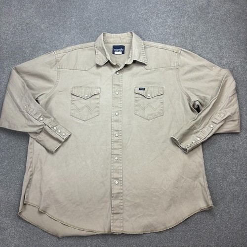 Chemise jean wrangler - chemise, en