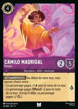 Carte Lorcana TCG - Chapitre 9 - Camilo Madrigal 52/204 neuve Fr