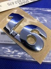 Logo Badge Vw 1.6 1L6 Golf 4