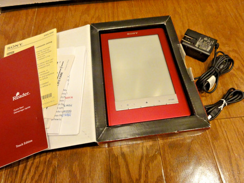 Sony reader prs - prs-600, red