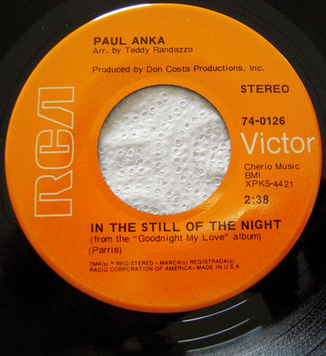 Paul anka the still - the, of