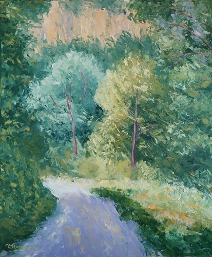 Tableau huile sur toile - ,