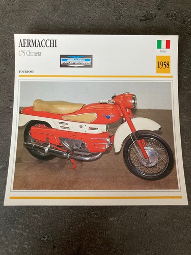 Carte fiche moto collection - fiche,