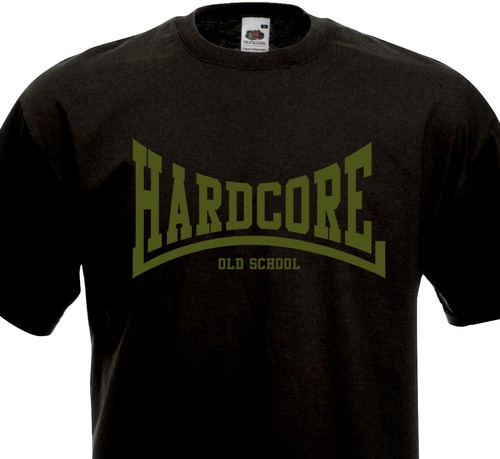 Shirt hardcore graphisme - hardcore, (