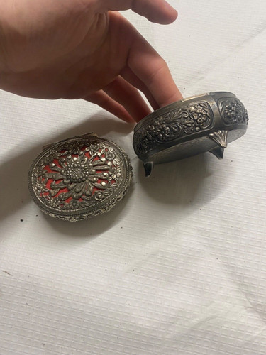 Ancienne boîte bijoux - ancienne, à