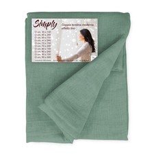 Paire de rideaux en verre