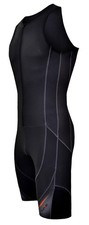 Funkier pour Homme Pace Tri Combinaison de Triathlon. XL Noir