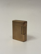 Briquet Dupont Plaque Or