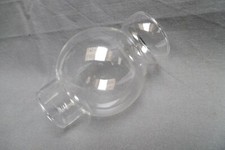 verre neuf de lampe genre Pigeon, base diamètre 33 mm (réf BJ60)