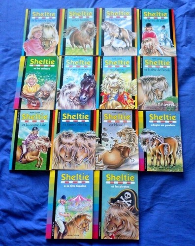 Lot livres sheltie - 14, /