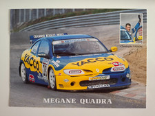 Carte RENAULT MEGANE QUADRA Christophe VAISON Champion France Rallycross 1997
