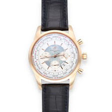 Montre Breitling Transocean Unitime (Ref RB0510) en or rose 18 Cts vers 2013.