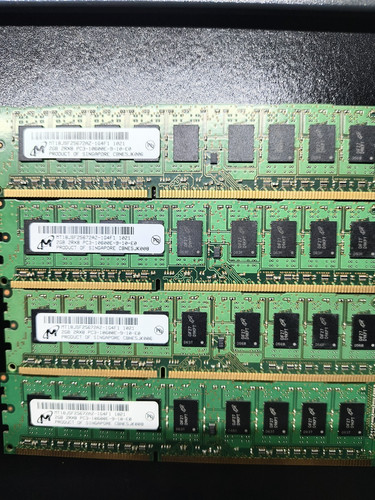 Micron 2gb 2rx8 pc3 10600e - 2gb,