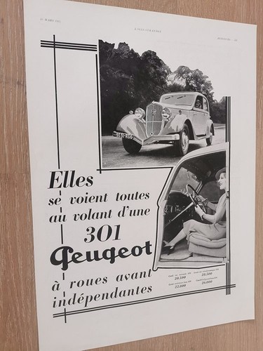 Peugeot 301 automobile - , 1934