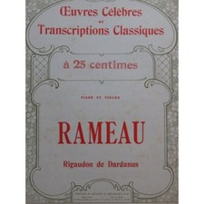 RAMEAU Jean-Philippe Rigaudon