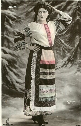 Carte femme artiste dirys - carte,