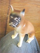 Y Vintage Glass ceramic Boxer