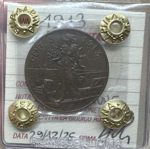 Monnaie royaume italie - d'italie, 5