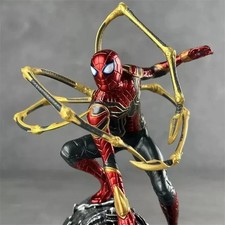 Spiderman Figurine 20cm Marvel Avengers Statue PVC Collector avec Socle