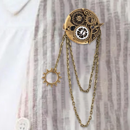Pince cheveux steampunk - pince,