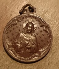 Médaille Religieuse Ancienne Jésus Christ 