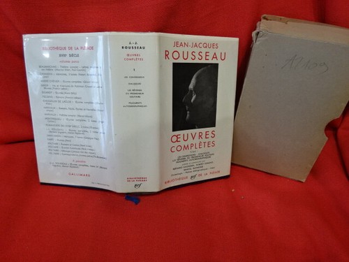 Rousseau oeuvres - -,