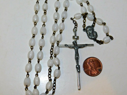 Chapelet vintage perles de - en,