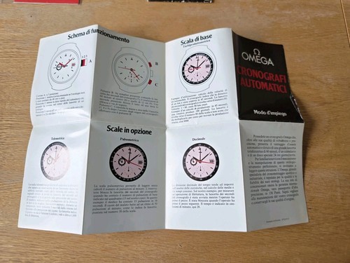 Omega operating instructions - omega,