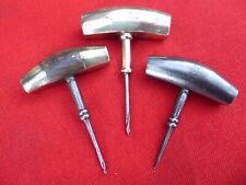 lot : perce fut coup de poing de tonnelier gibelet outil ancien tire bouchon