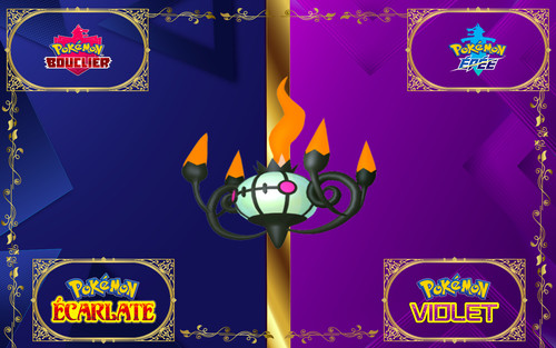 Pokemon lugulabre chandelure - pokemon,