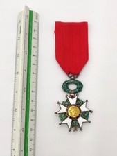 Médaille Chevalier Légion d'Honneur 1870 Or  Napoléon 3 insigne décoration