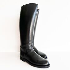 BOTTES CRS FRENCH POLICE BOOTS MOLLET L CALF EU43 US9 UK8.5 ROB FETISH BLUF