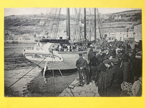 Cpa rare fécamp - cpa, terre