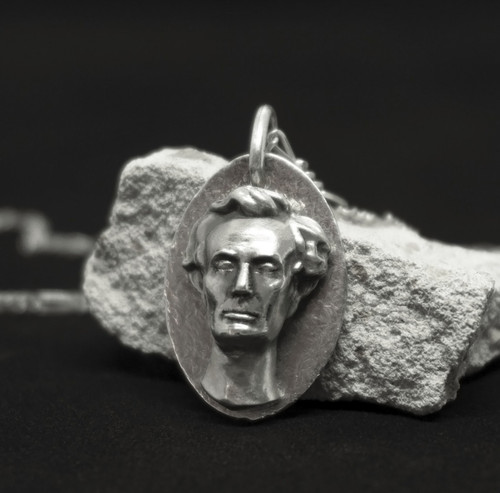 Pendentif bronze argent - pendentif, bronze/argent