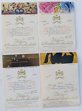 lot 4 Étiquettes vin Château