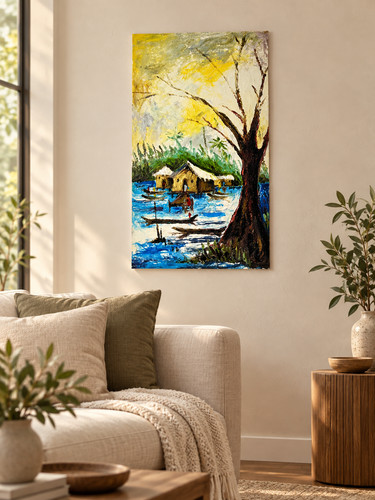 Tableau original texturé