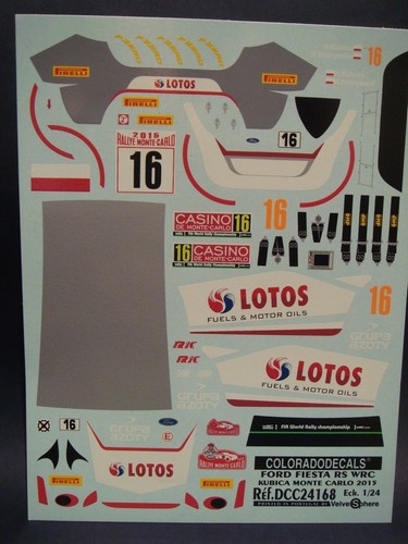 Decals ford fiesta rs wrc - ford,