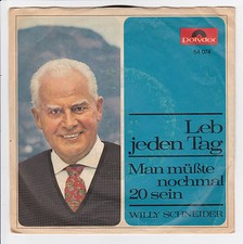 SCHNEIDER Willy Vinyle 45