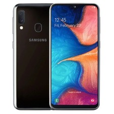 Samsung Galaxy A20e 32 Go 5,8 Pouces Double SIM Batterie 3000 mAh Noir FR NEUF