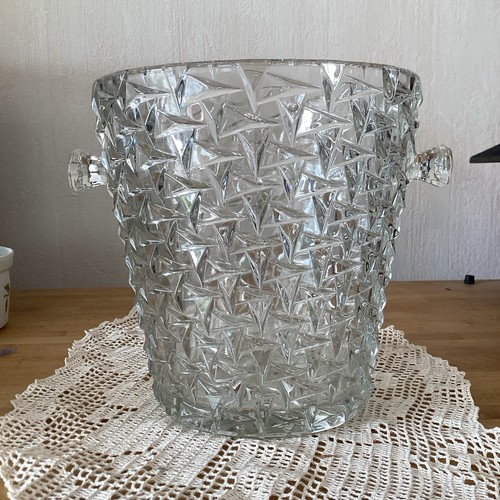 Seau glaçons cristal - glaçons,