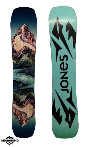 Jones twin sister snowboard - twin,