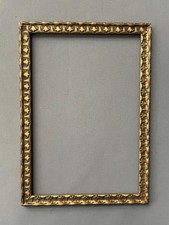 Cadre baguette en bois et stuc doré, Cadre ancien, Début XXe