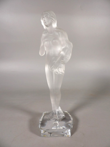 Femme nue cristal dépoli - en,